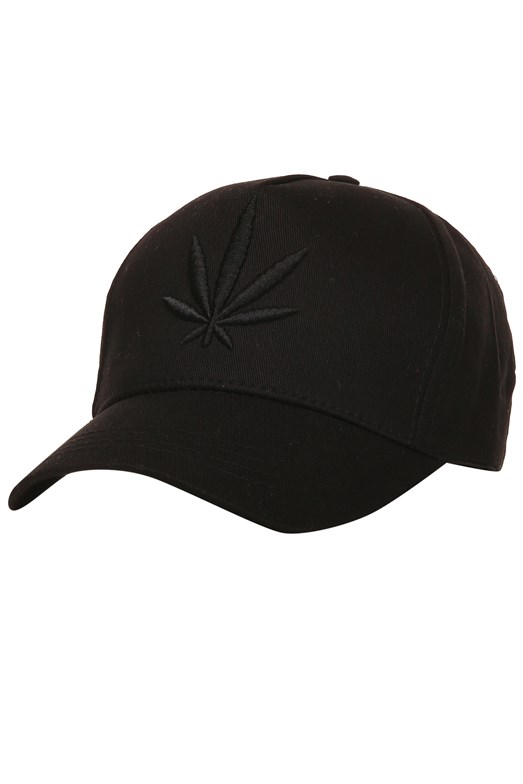 Siyah Mari Desenli Şapka