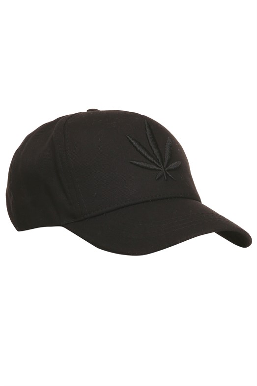 Siyah Mari Desenli Şapka